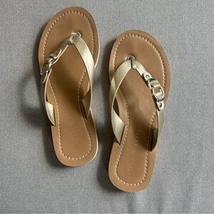 Gold Women's Sandals